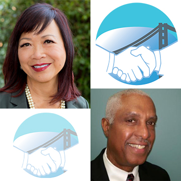 Hanh Kent and Dru Burks